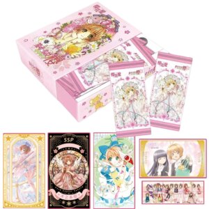 New Cardcaptor Sakura Collestion Cards For Child New Long Card Captor Sakura Collection Cards Cosplay Deluxe Edition Anime Gift