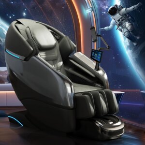 Massage Chair 2024 Luxury Music Shiatsu Full Body 4D Zero Gravity Air Pressure Electric Chair Massage