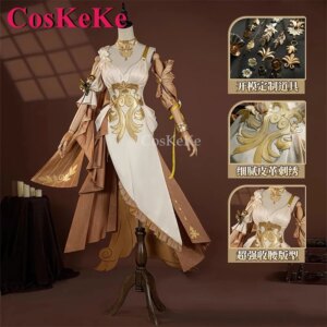 CosKeKe Aglaea Cosplay Costume Game Honkai: Star Rail Sweet Nifty Formal Dress Uniforms Activity Party Role Play Clothing S-XXL
