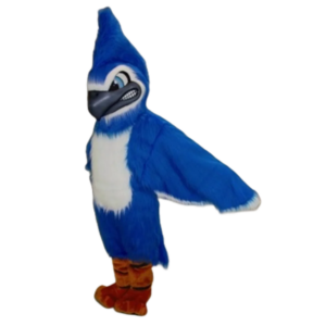 Long Hair Plush Material Fierce Blue Jay Mascot Costume Good Quality Custom Outfit Suit Party Carnival Fancy Dress SW557