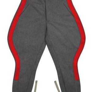 GUWB-116 WWII German Heer General Stone Grey Wool Breeches