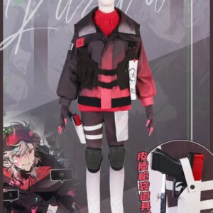 Pre-sale Cos VTuber Kuzuha Cosplay Full Set Anime Games Costume customize Double layer Three-dimensional Knee Pads