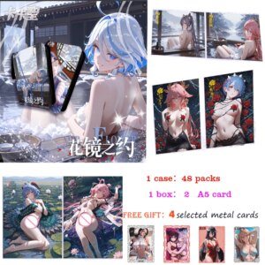 2025 Goddess Story Kaka Saint Flower Mirror Appointment Part 1 Anime Collection Card Sexy Swimsuit Bikini Booster Box