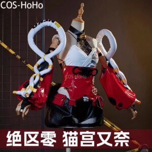 COS-HoHo Zenless Zone Zero Mana Nekomiya Game Suit Sweet Lovely Uniform Cosplay Costume Halloween Party Role Play Outfit Women