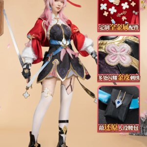 Honkai: Star Rail March 7th Little Junior Sister Women Cosplay Costume Cos Game Anime Party Uniform Hallowen Play Role