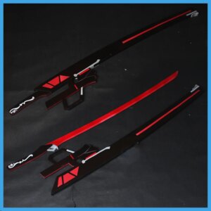 Red Lotus Sword NIKKE:The Goddess of Victory Cosplay Props Weapons Halloween Christmas Fancy Party Costumes Accessories