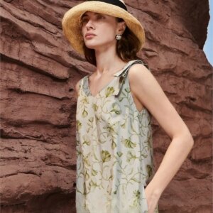 Elegant intellectual wind big brim visor women vacation block hat