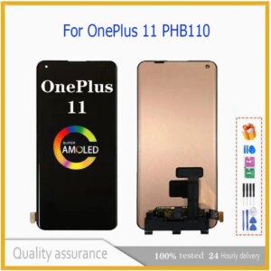 6.7″ AMOLED For OnePlus 11 LCD Display Touch Screen Digitizer Fit One Plus 11 1+11 PHB110 CPH2449 CPH2447 LCD Replacement