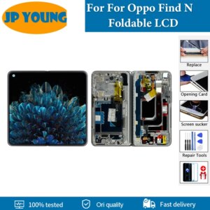 Original AMOLED Main Screen 7.1″For Oppo Find N LCD Display Touch Screen Digitizer Assembly For Oppo Find N LCD Replacement