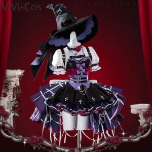 Identity V Emma Woods Halloween Witch Costume Cosplay Costume Cos Game Anime Party Uniform Hallowen Play Role Clothes Clothing