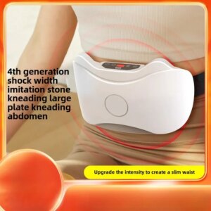 Abdominal massage instrument Abdominal massager Automatic heating to promote intestinal vermiculum Rubbing belly