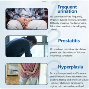 Prostate Massage Treatment Apparatus Magnet Heating Therapy Physiotherapy Prostate Calcification Treatment