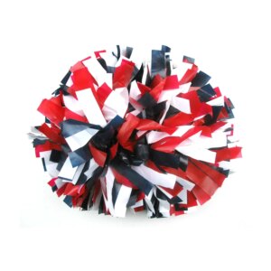 30pcs New Cheerleading Spirited Fun Poms Plastic Cheerleading Pompoms for Party Dance Sports Performance