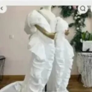 Taffeta Fashion Cape High Collar Long Jacket Brides Wraps Length Cover Up Bridal Cloak Accessories custom color