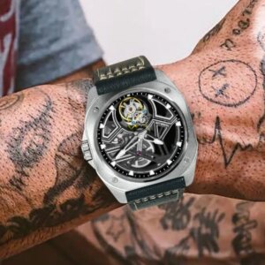 Tourbillon mechanical watch men’s automatic hollow waterproof watch personalized fashion trend watch student