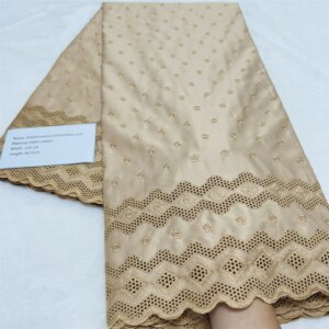 2025 Africa Polish Fabrics Swiss Voile Lace In Switzerland 100% Cotton Embroidery For Men Dry Dress Lace Fabric Wedding Dresses