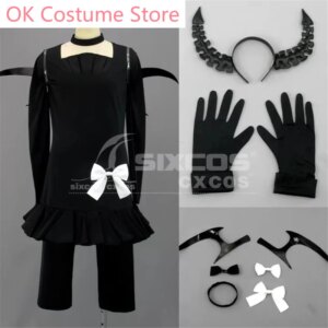 Anime Black Rock Shooter Black DEAD MASTER Cosplay Costume Halloween Uniform Women Carnival Party Dress Cos Clothing