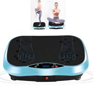Vibration Plate for Weight Loss & Toning Home Workout Vibration Platform for Full Body Fitness Cellulite Reduction Fast Recovery