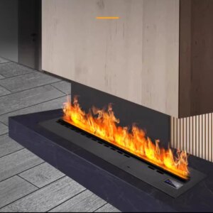 5 year warranty automizing 5d simulation flame vapor mist water steam electric led fireplace heater
