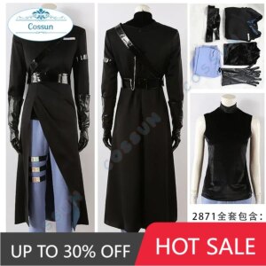COSSUN [Customized] Alien Stage Ivan Cosplay Costume for Halloween Carnival Ivan Black Sorrowcos Role Play Suit Women Men Outfit