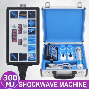 Hot Sale Shockwave Therapy Machine 300MJ For ED Treatment Relieve Neck Pain Home Use Massage Physiotherapy Shock Wave Massager