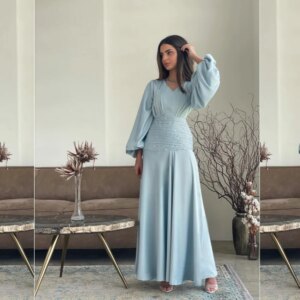 Customized Jiayigong Prom Charmeuse Rhinestone Cocktail Party A-line V-neck Bespoke Occasion Gown Midi Dresses