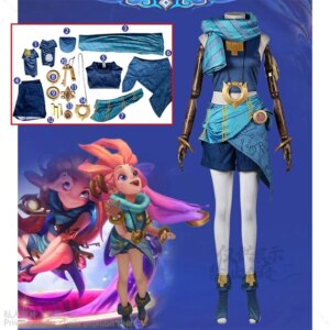Zoe Twilight Elves Game Lol Cosplay Costume Cos Anime Party Women Uniform Hallowen Play Role Clothes New Full LOL Cos Suit Party