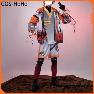 COS-HoHo Vtuber Nijisanji 3SKM Kitami Yusei Game Suit Handsome Uniform Cosplay Costume Halloween Carnival Party Role Play Outfit