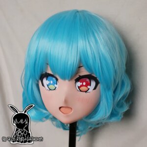 (RB6510)Quality Handmade Female Resin Cosplay Japanese Role Anime Tatara Kogasa Kigurumi Crossdress Doll Transgender Mask