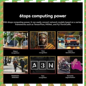T36C For Luckfox Core3576 AI Core Board 6 TOPS Octa-Core Alot RK3576 ARM Mali G52 MC3 AI Core Control Board D
