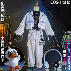 COS-HoHo Identity V Luca Balsa Prisoner QiZhen Fashion Game Suit Gorgeous Uniform Cosplay Costume Halloween Party Outfit S-XXL