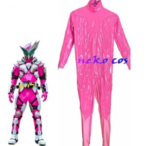 nekocos Rider Jin tight fitting bodysuit jumpsuit  includ gloves Cosplay Customized size