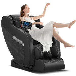 2025 massage chair full body with Zero Gravity Bluetooth Speaker Airbag Foot Roller Shiatsu Recliner full body airbag relaxation