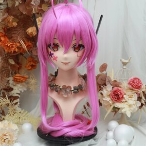 Kigurumi repeater Kigurumi mask full head with lock cosplay head shell props costume anime game