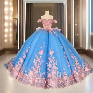 Customized Elegant Ball Gown Quinceanera Dresses Appliques Off Shoulder Prom Birthday Party Gowns Formal Vestido De Anos 15