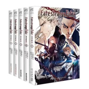 Fate/Strange Fake 1-5 Narita Ryogo Holy Grail War Strange Anime Books Novels