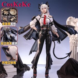 CosKeKe Zani Cosplay Costume Game Wuthering Waves Elegant Gorgeous Combat Uniform Women Activity Party Role Play Clothing S-L