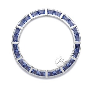 39-40.3mm Watch Bezel Stainless Lab Grown Gemstone Original Multicolor Loose Beads Charms Men Charms Watch Decoration Hot Sale