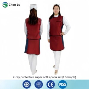 Interventional Radiology Lead Apron Set – 0.5mm Pb X-ray/Gamma Protection, Double-Sided Super Soft Design for Surgical Teams