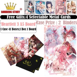 Heartfelt 3 Waifu Story Collection A5 Board Cards – Swimsuit Bikini Booster Box Collectible Card Hobbies Gift for Fans