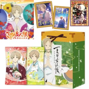 New Xingchen Natsume’s Book Of Friends Anime Character FLR Metal Enamel Card Epoxy Resin Shaped Card JSR Metal Collectible Cards