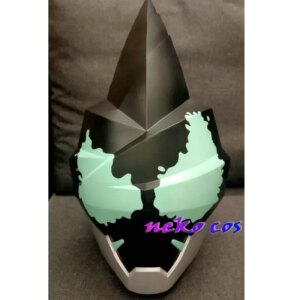 nekocos rider evil Helmet  Mask Resin Cosplay   Customized size  Props Toy Gift Halloween Role Play