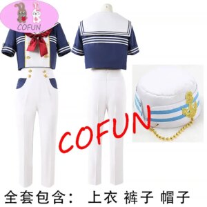 [Customized] Game Ensemble Stars Sailor Cosplay Costume Outfits Daily Wear Students Uniform All Member Women Men