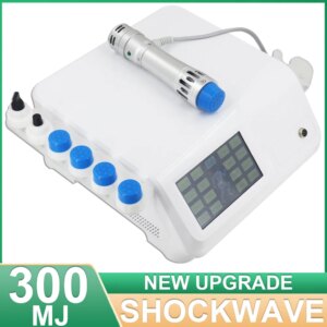 Professional Shockwave Therapy Machine 300MJ Physiotherapy Shock Wave Body Relax Massage For ED Treatment Pain Relife Massager