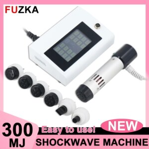 300MJ Shockwave Therapy Machine For ED Treatment Pain Relief Massage Body Relax Professional Ultrasound Therapy Equipment 
