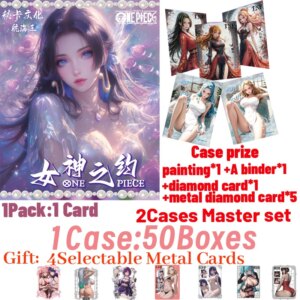 New One Piece Goddess Date Double-sided Acrylic Adhesive Card Boa Nami Zoro Booster Box Trading Cards Collectible Gifts