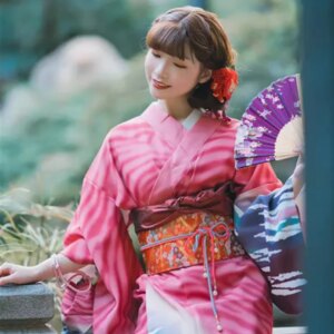 Japanese women’s modified kimono