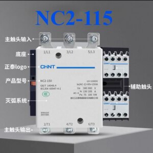 Chint NC2-115 150 185 225 265 330 400 500 630 800A AC contactor 220V380V