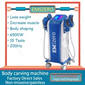 Upgrade EMSZERO Fat Loss Machine 15 Tesla 6500W RF Electromagnetic Muscle Stimulator EMS Body Shaping Beauty Salon