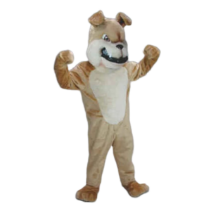 Tan Bulldog Mascot Costume Adult Size Professional Custom Mascotte Outfit Suit Party Cosply Fancy Dress Costumes SW582